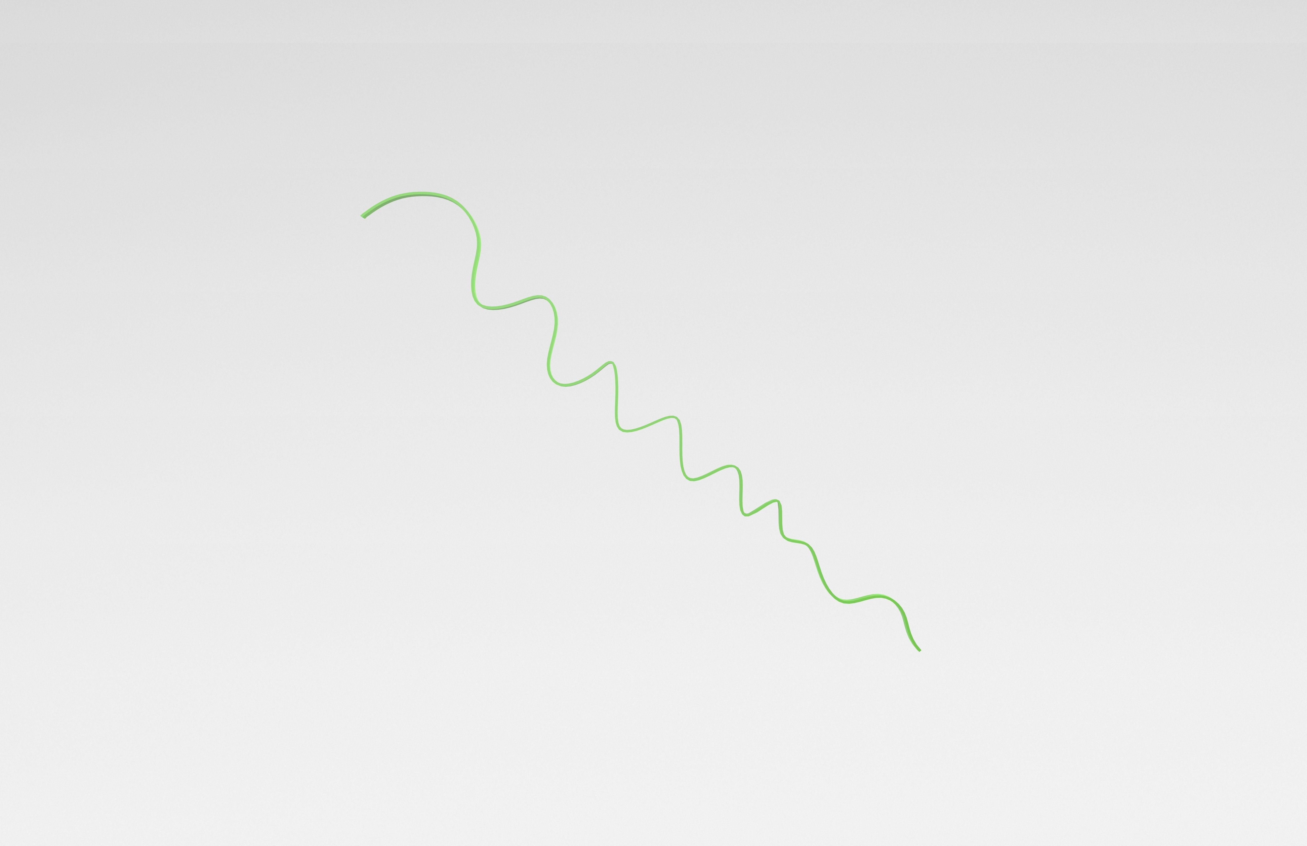 Ribbon v1 006 Low-poly 3D model_1