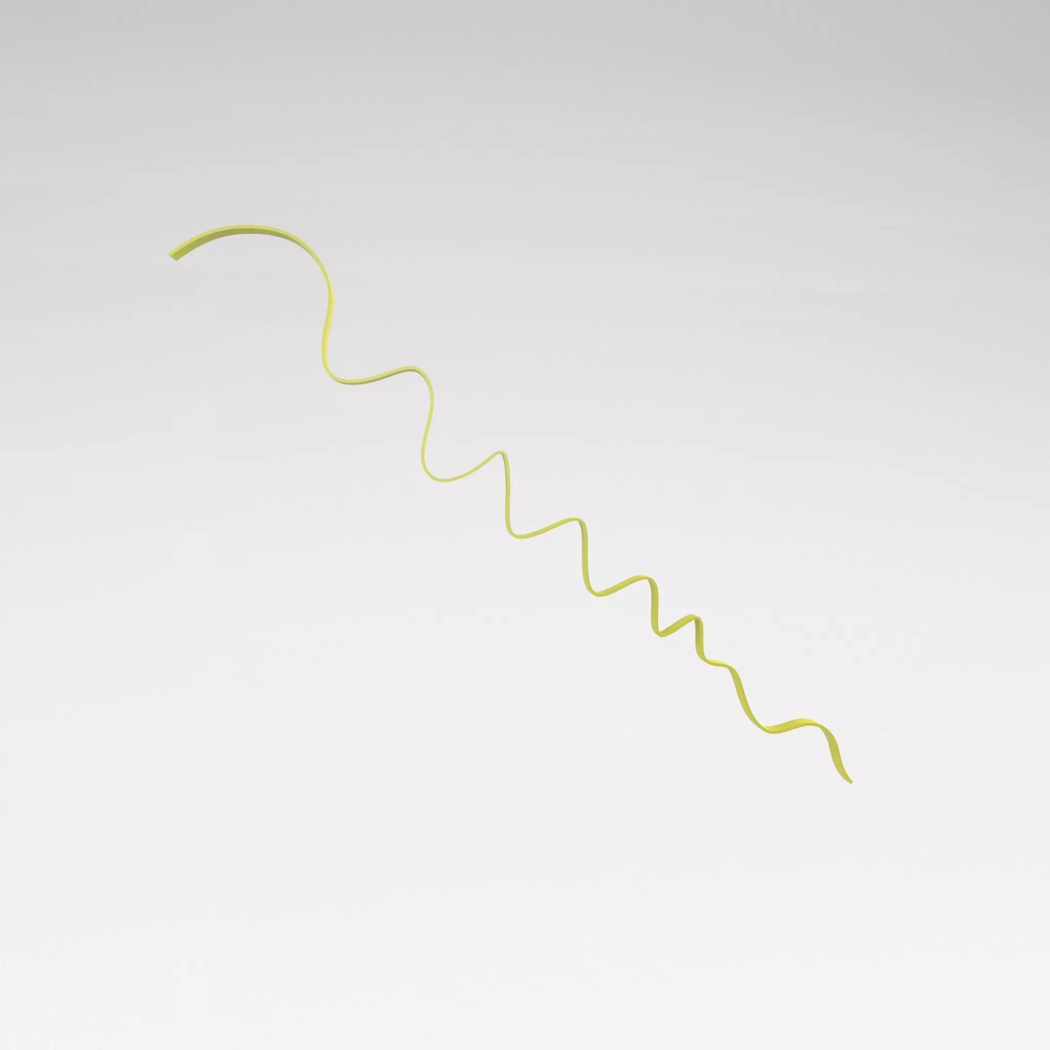 Ribbon v1 007 Low-poly 3D model_0