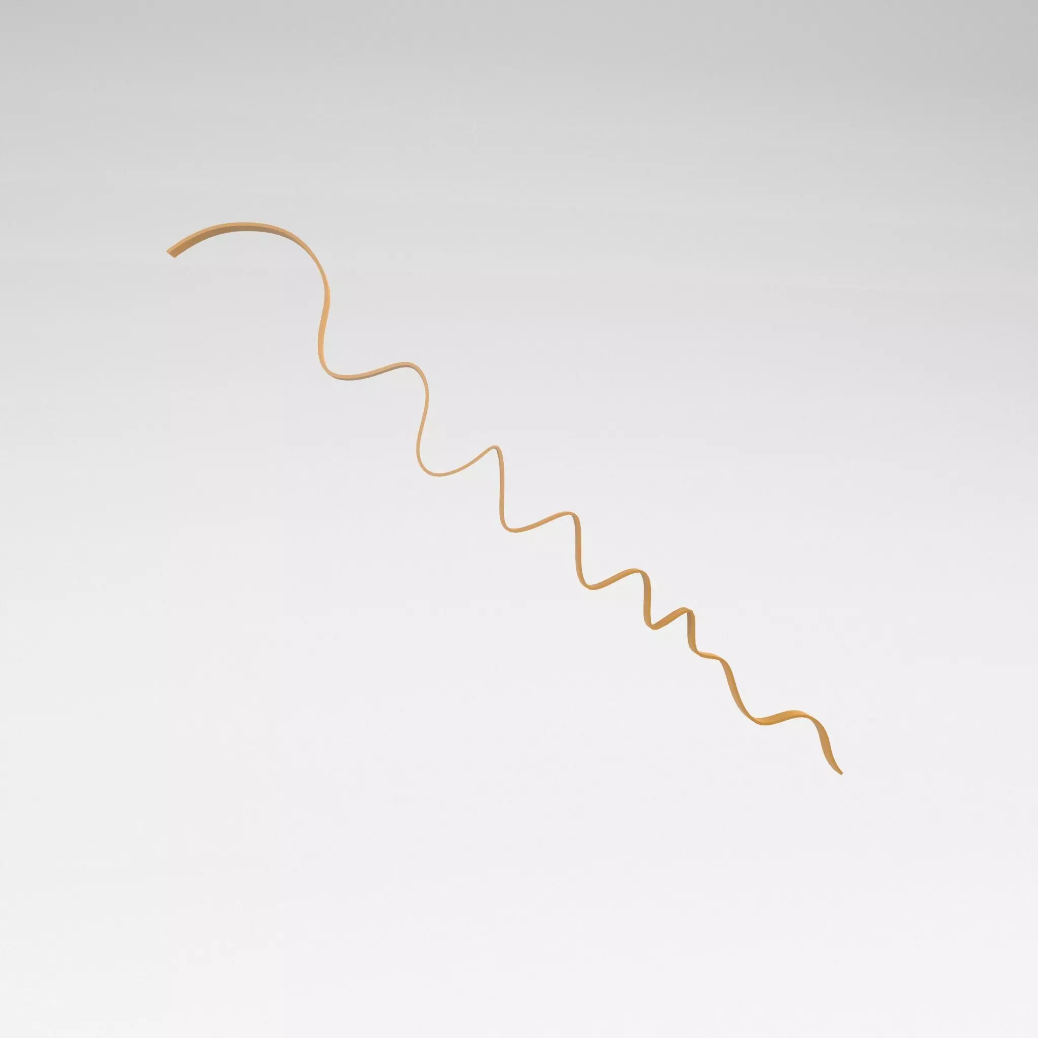 Ribbon v1 008 Low-poly 3D model_0