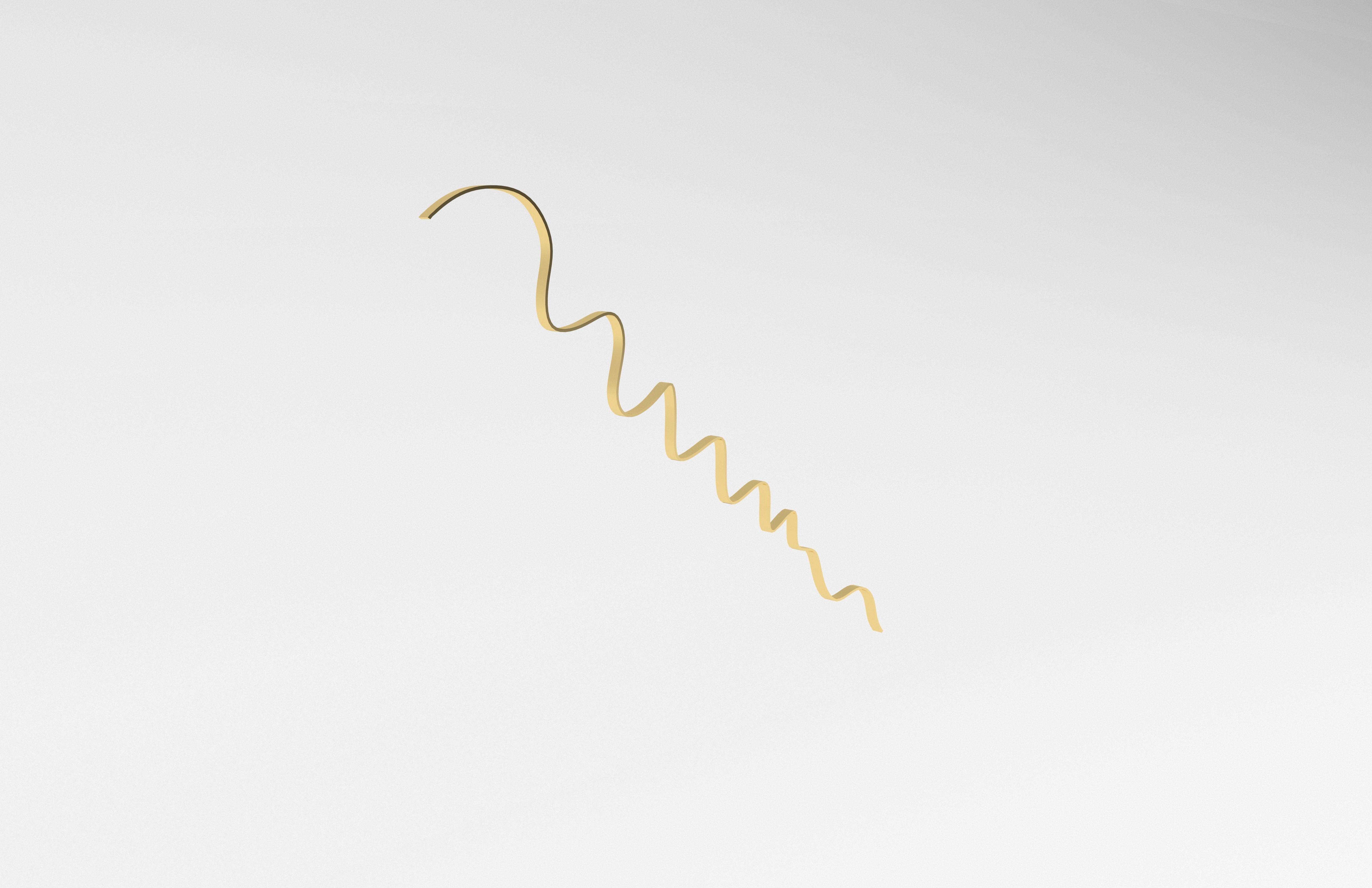 Ribbon v1 011 Low-poly 3D model_3