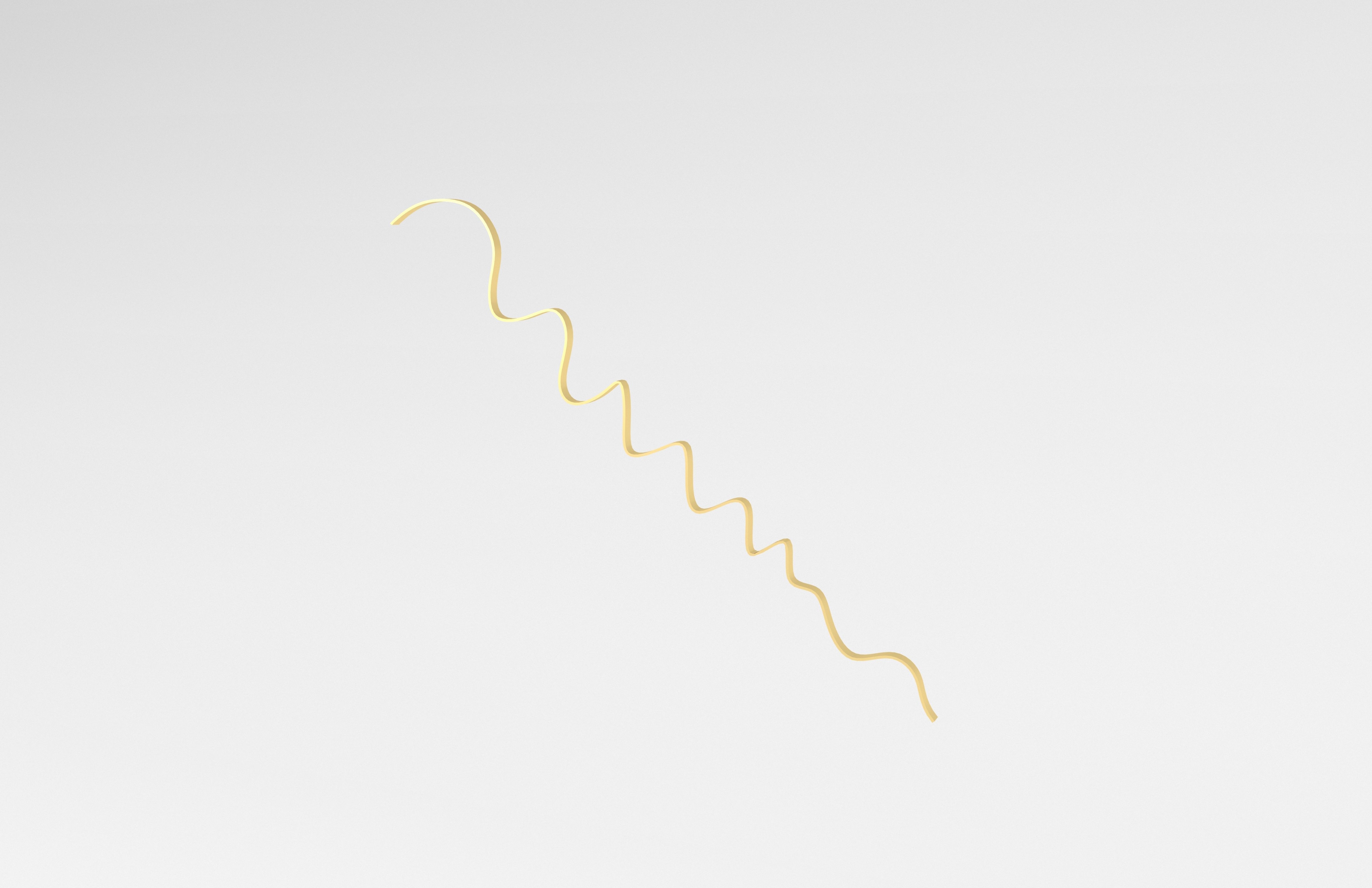 Ribbon v1 011 Low-poly 3D model_2