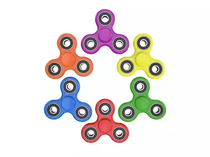 Fidget Spinner 6 Colors
