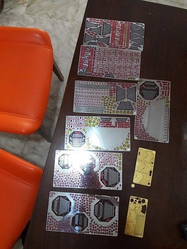 Maket prototype of metal case for mobile phone Low-poly 3D model
