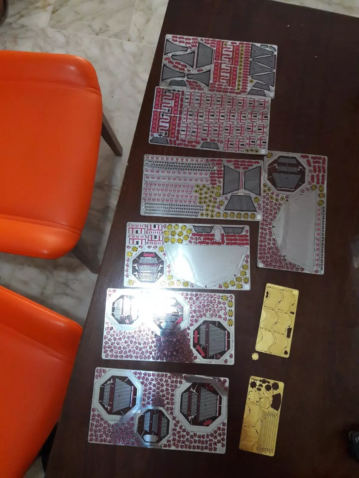 Maket prototype of metal case for mobile phone Low-poly 3D model