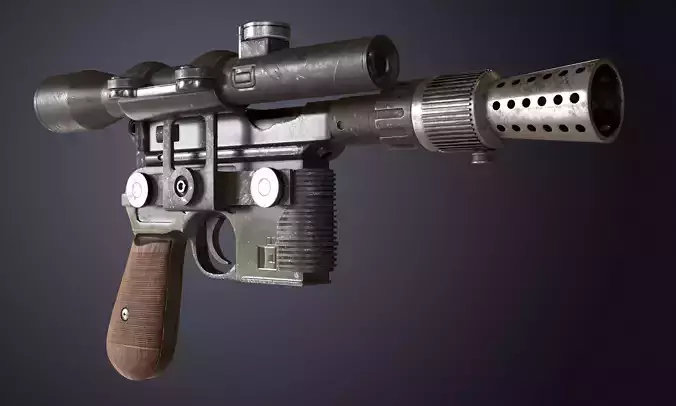 DL-44 Blaster 3D model