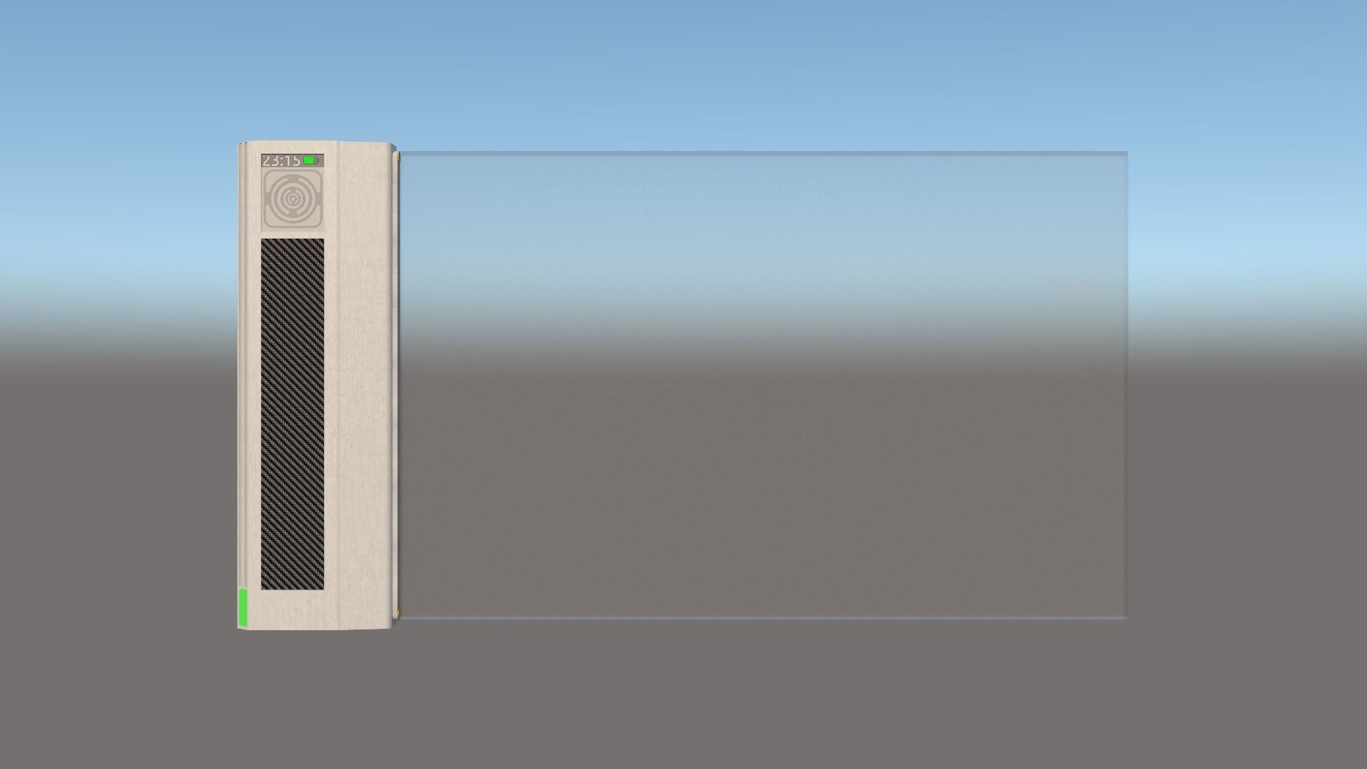 Modern Smart Tablet from Future 3D model_3