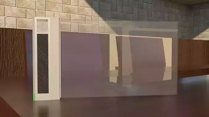 Modern Smart Tablet from Future 3D model