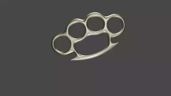 Brass Knuckles 3d model