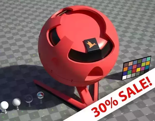 Red Plastic - VRay shader