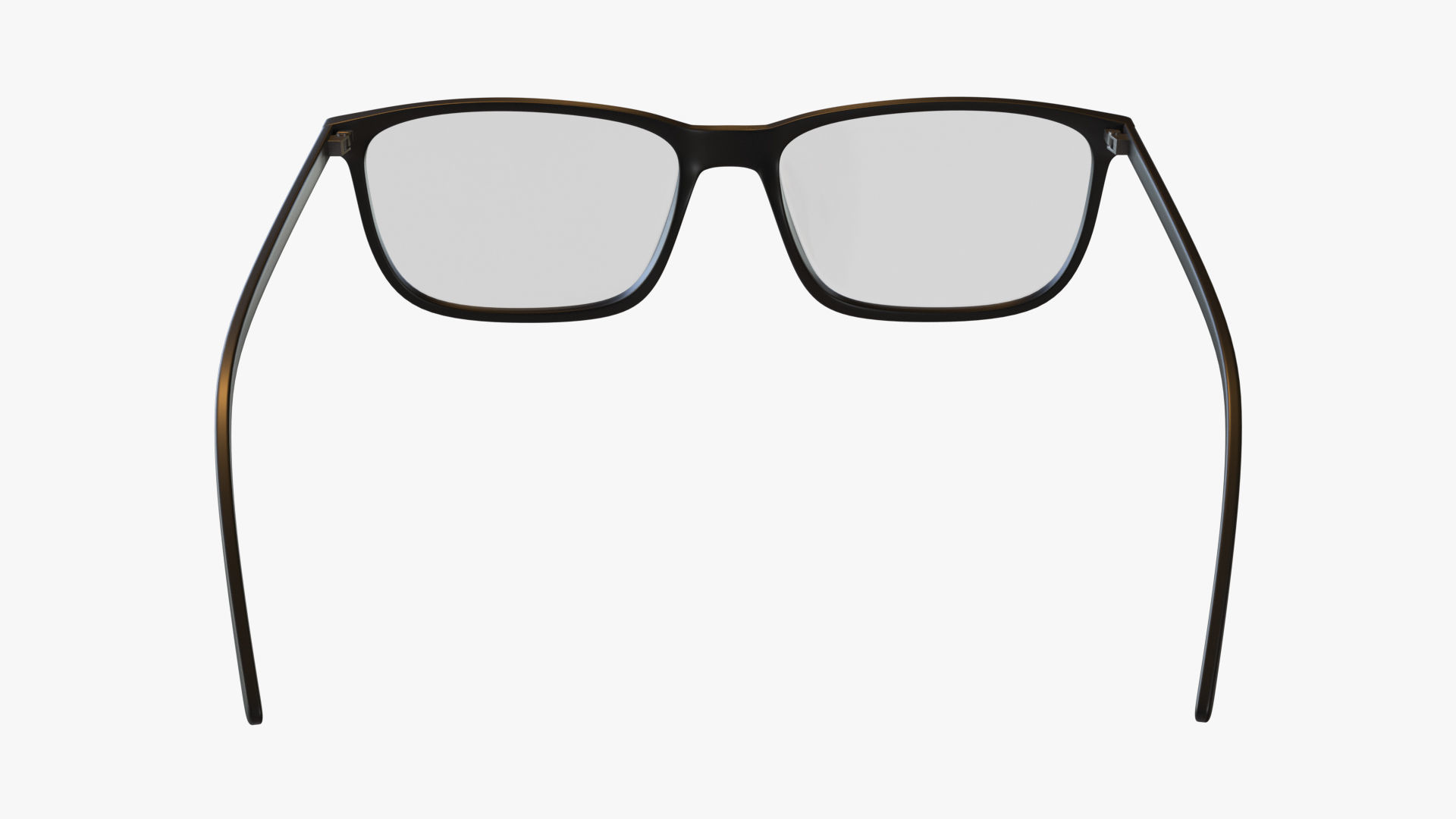 Glasses PBR pair of Low-poly 3D model_4