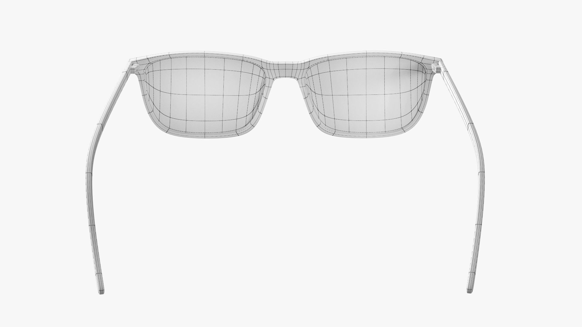 Glasses PBR pair of Low-poly 3D model_10