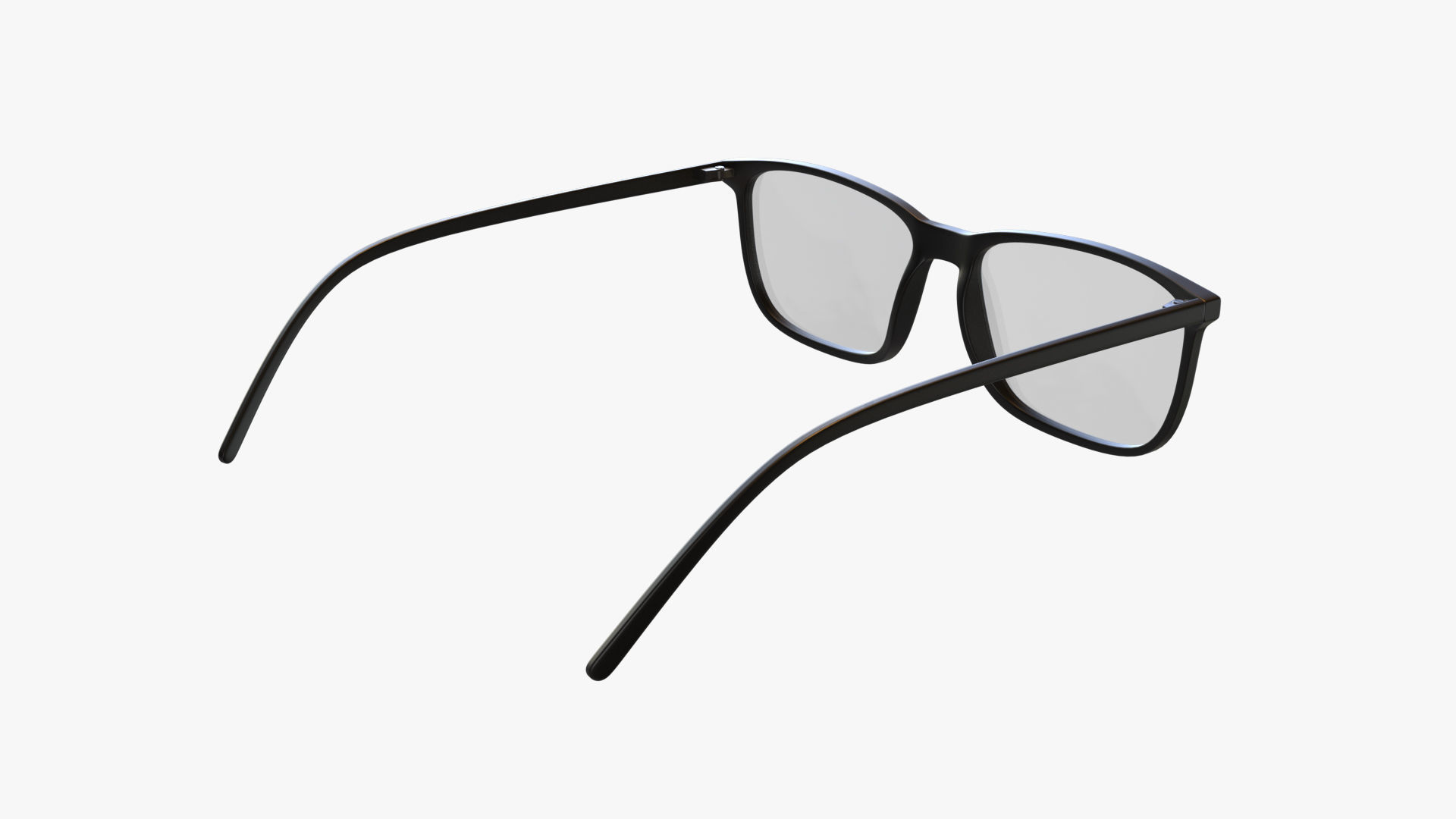 Glasses PBR pair of Low-poly 3D model_5
