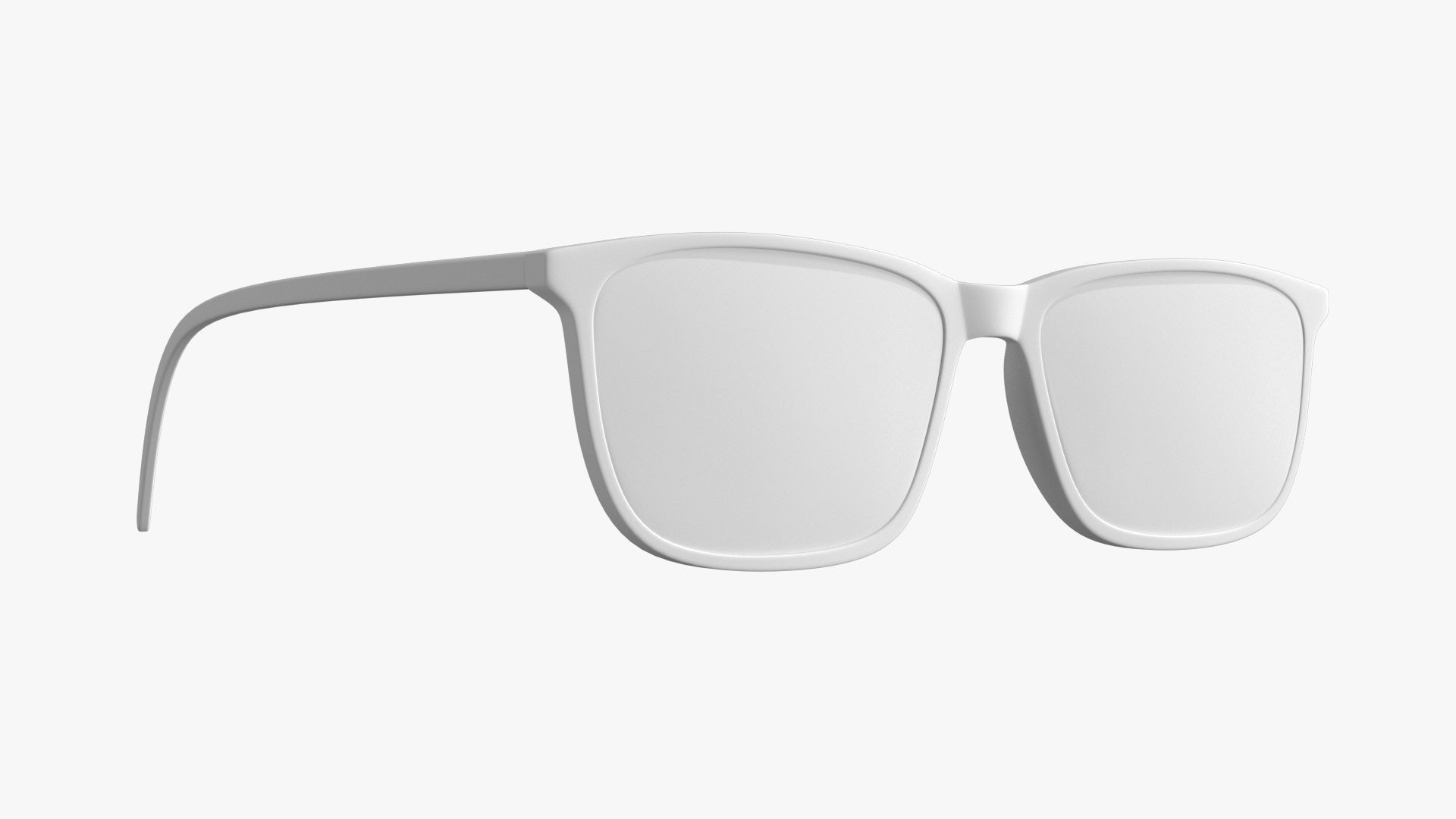 Glasses PBR pair of Low-poly 3D model_6