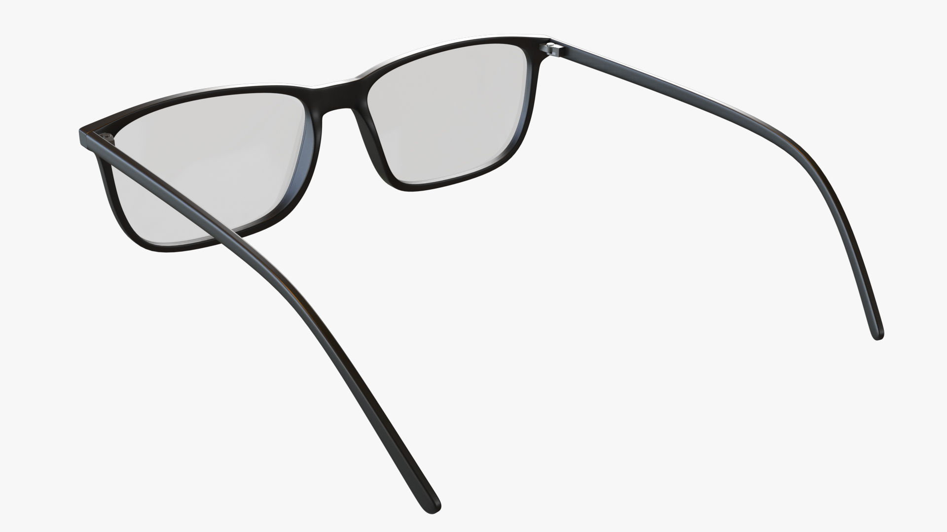 Glasses PBR pair of Low-poly 3D model_3