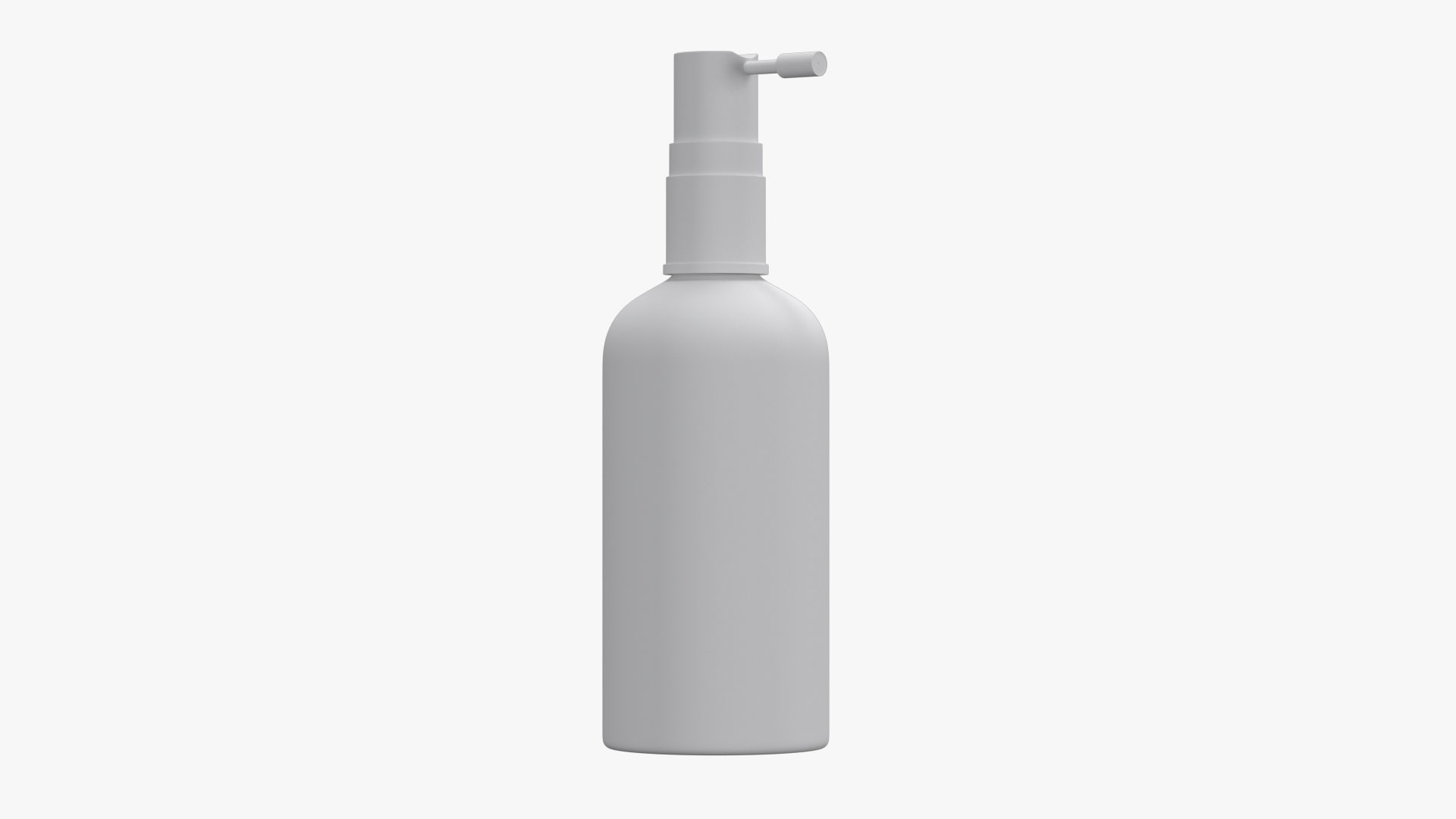 Spray Bottle Low-poly 3D model_5