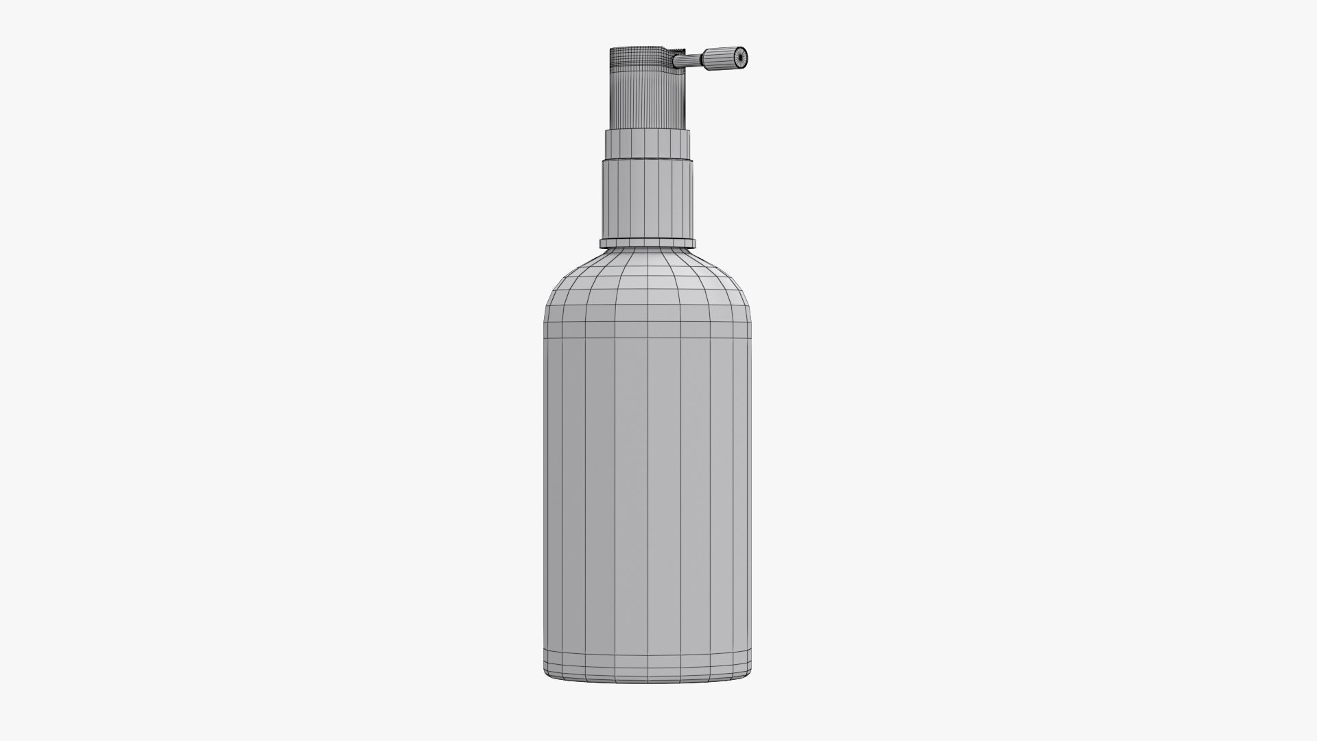 Spray Bottle Low-poly 3D model_6