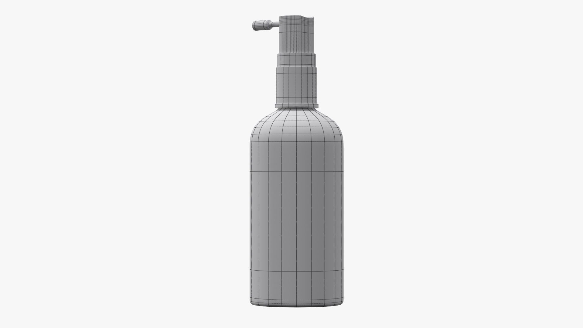 Spray Bottle Low-poly 3D model_10