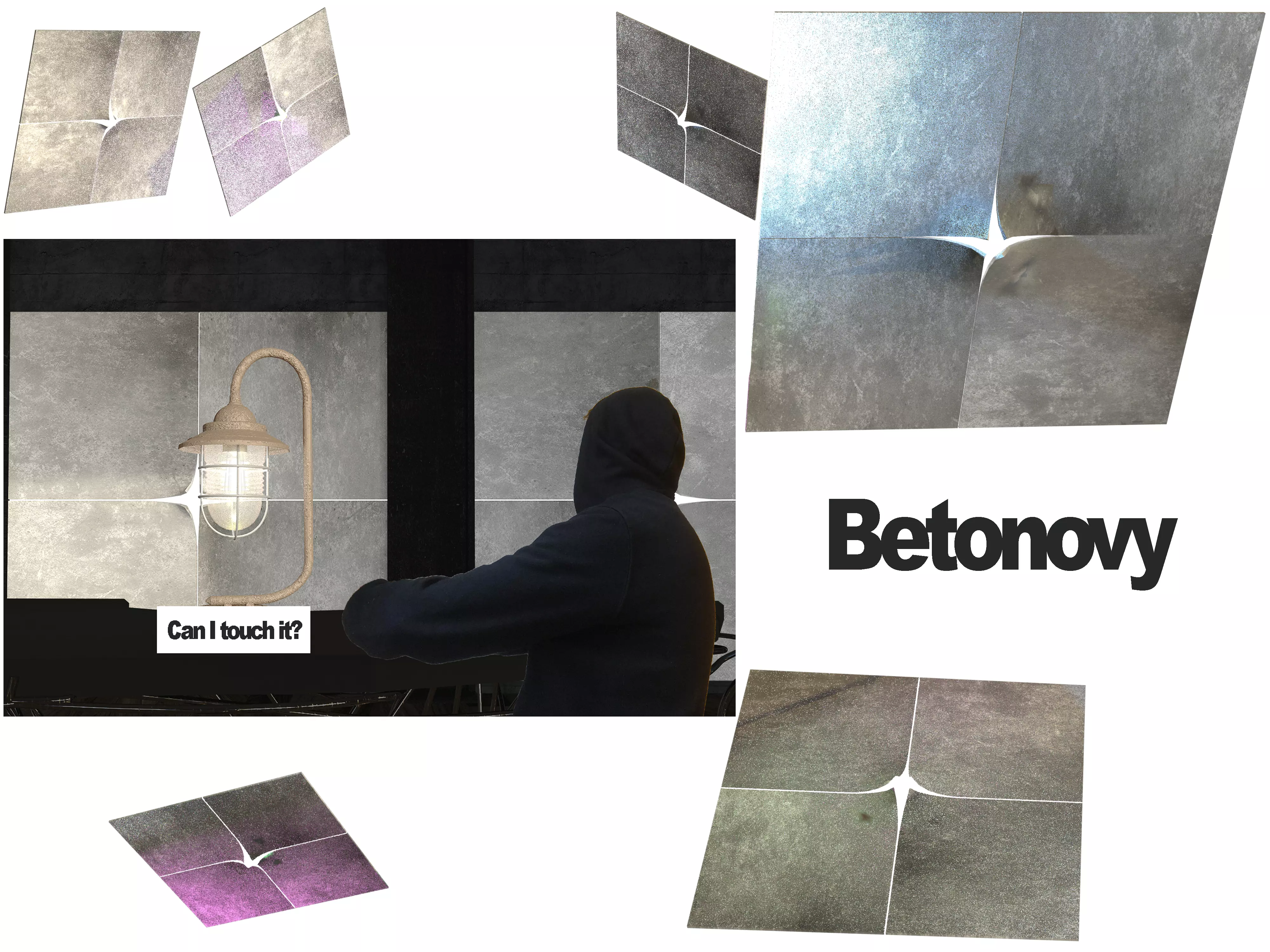 Lamp Concrete wall  Free 3D model_0