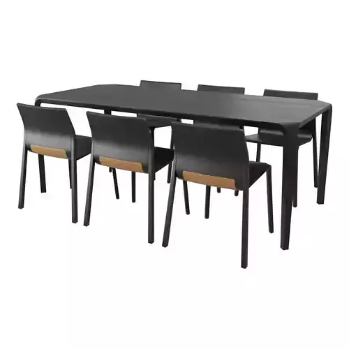 Ondarreta Silu Dining Table and Chair