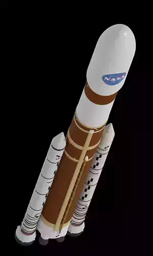 Space Launch System 3D model