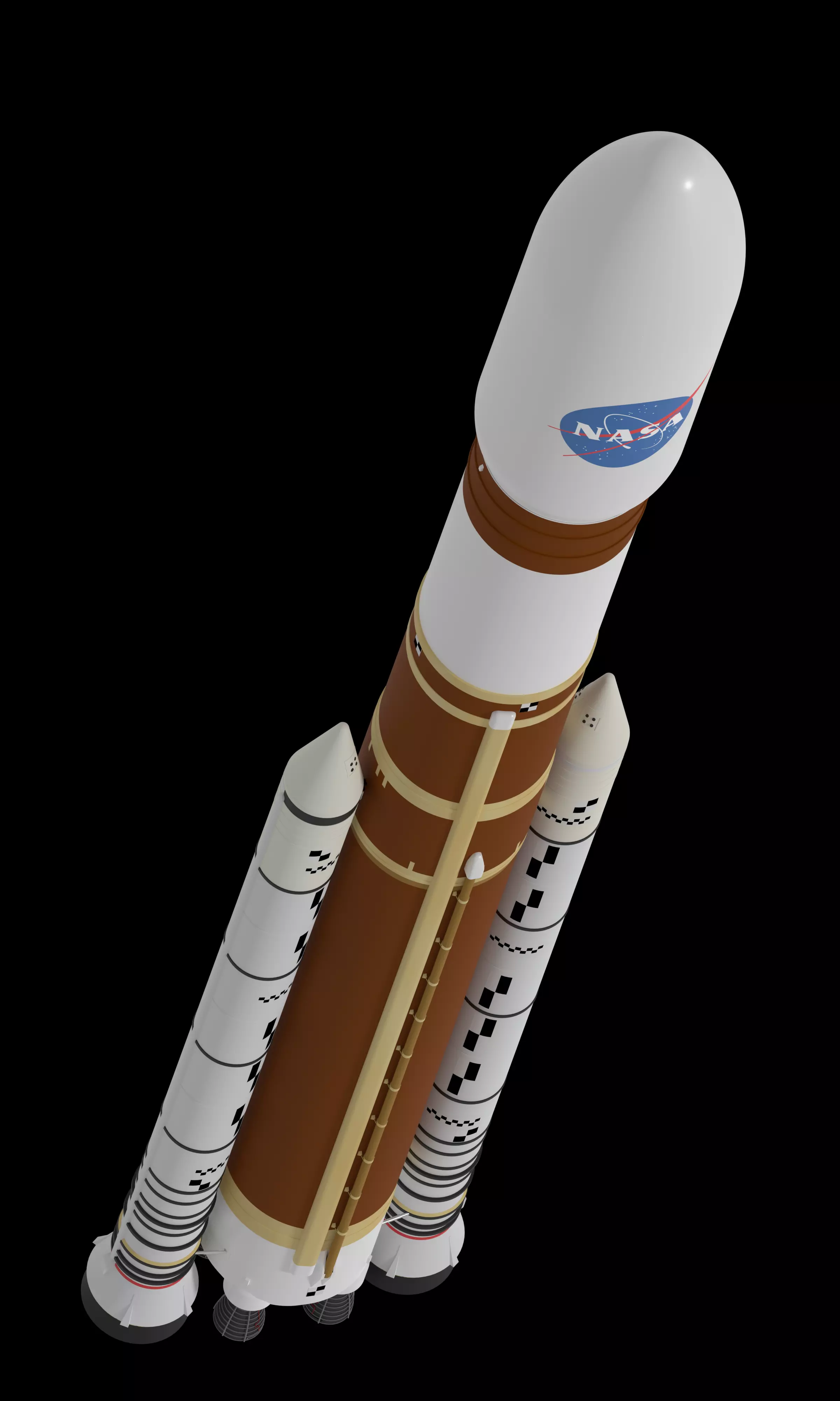 Space Launch System 3D model_0