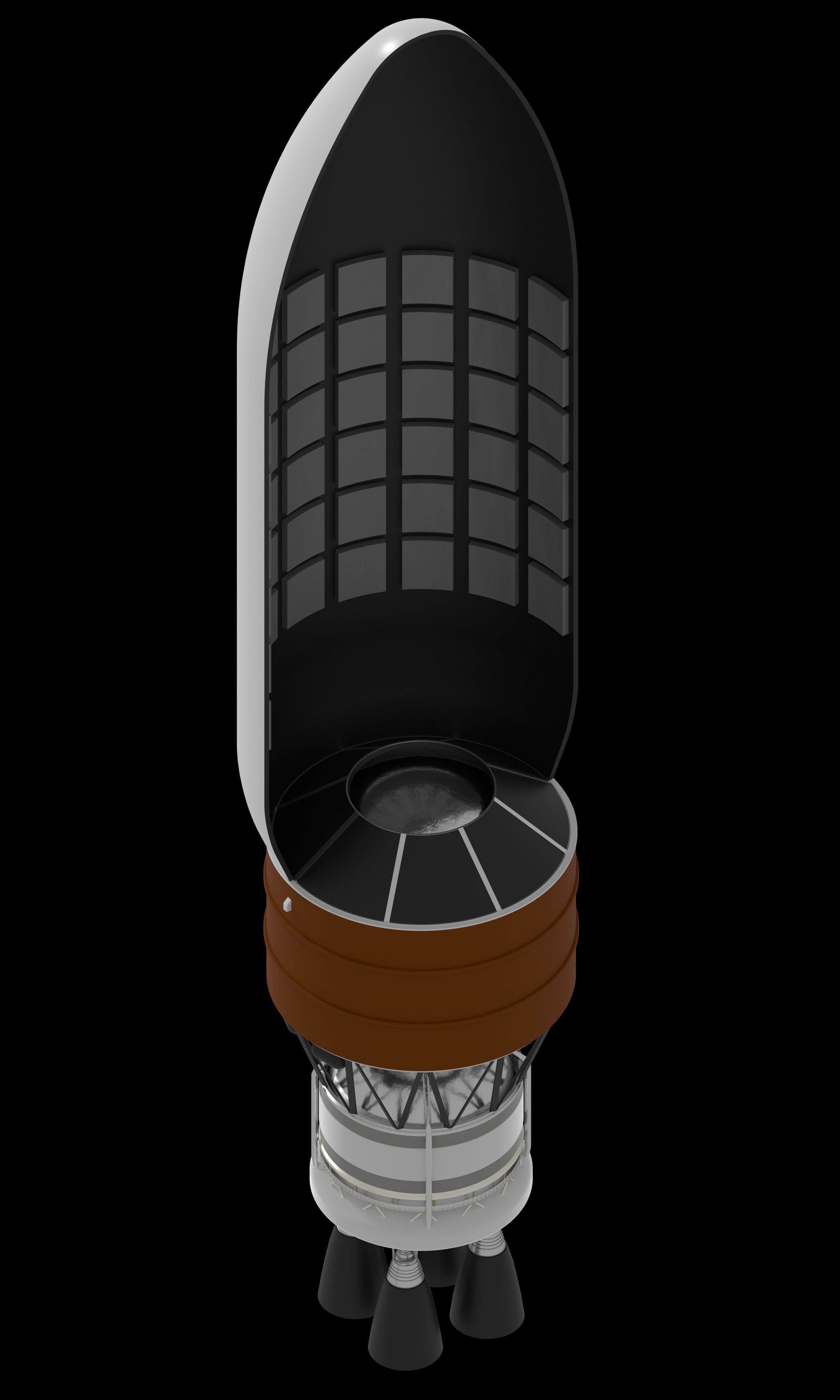 Space Launch System 3D model_5