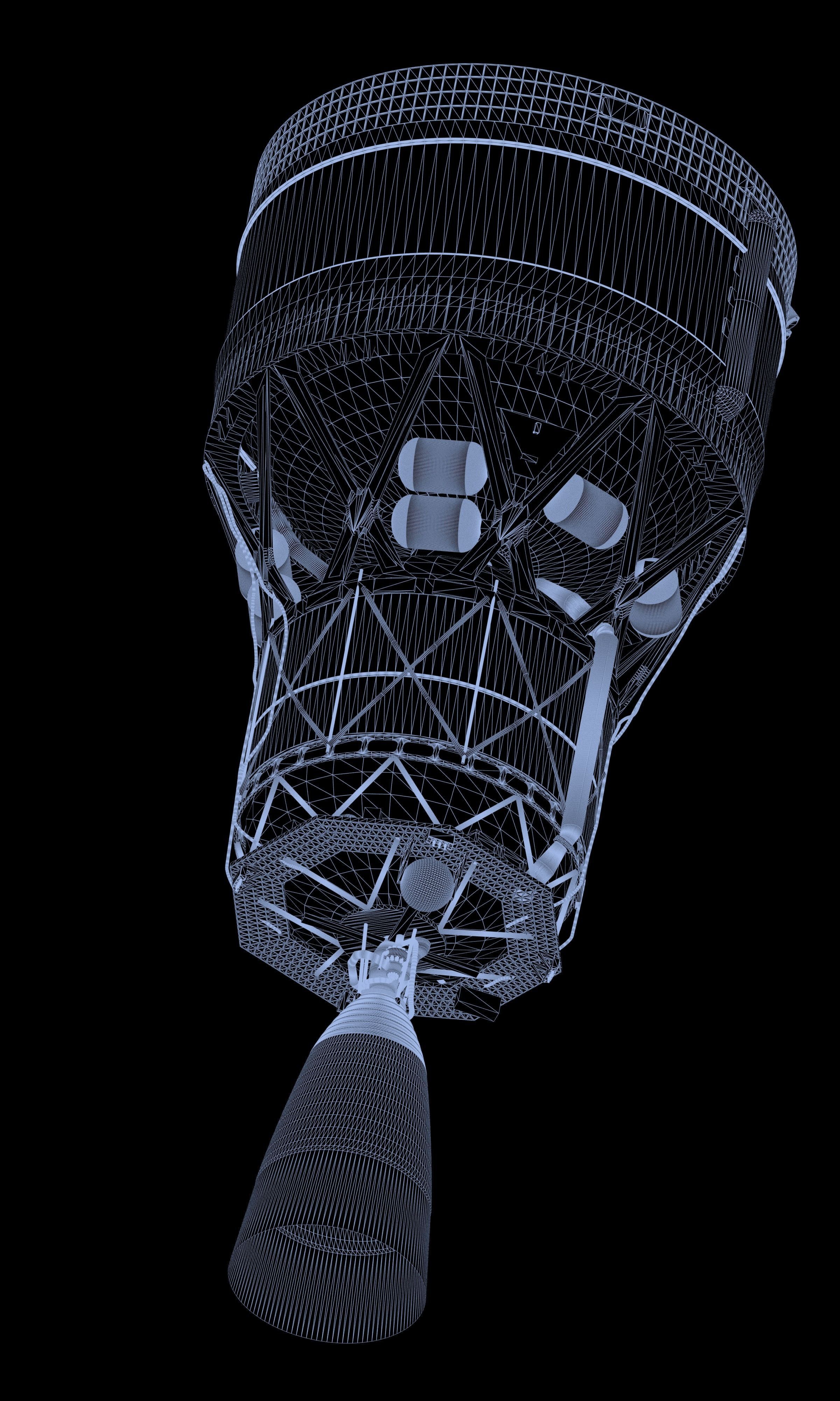 Space Launch System 3D model_17