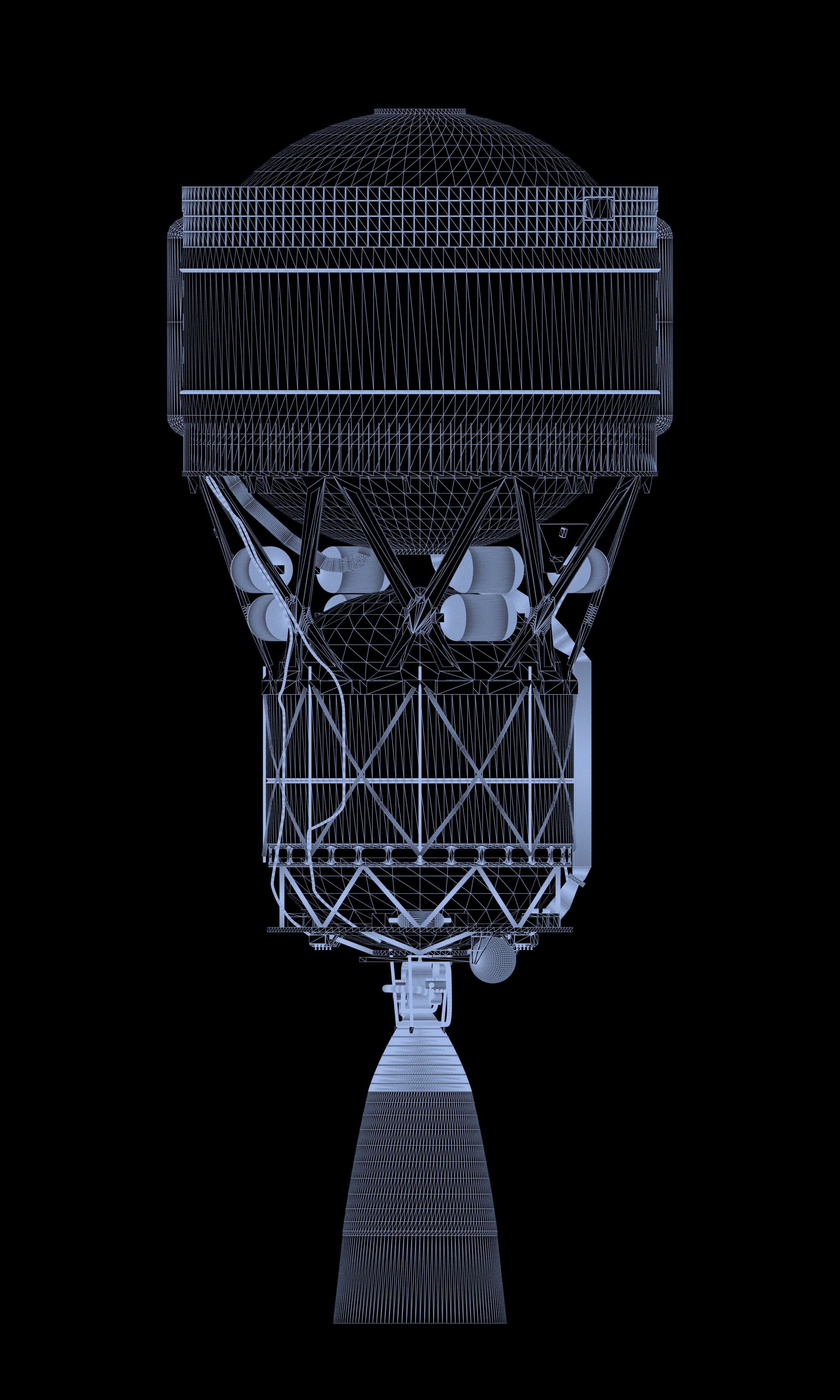 Space Launch System 3D model_18