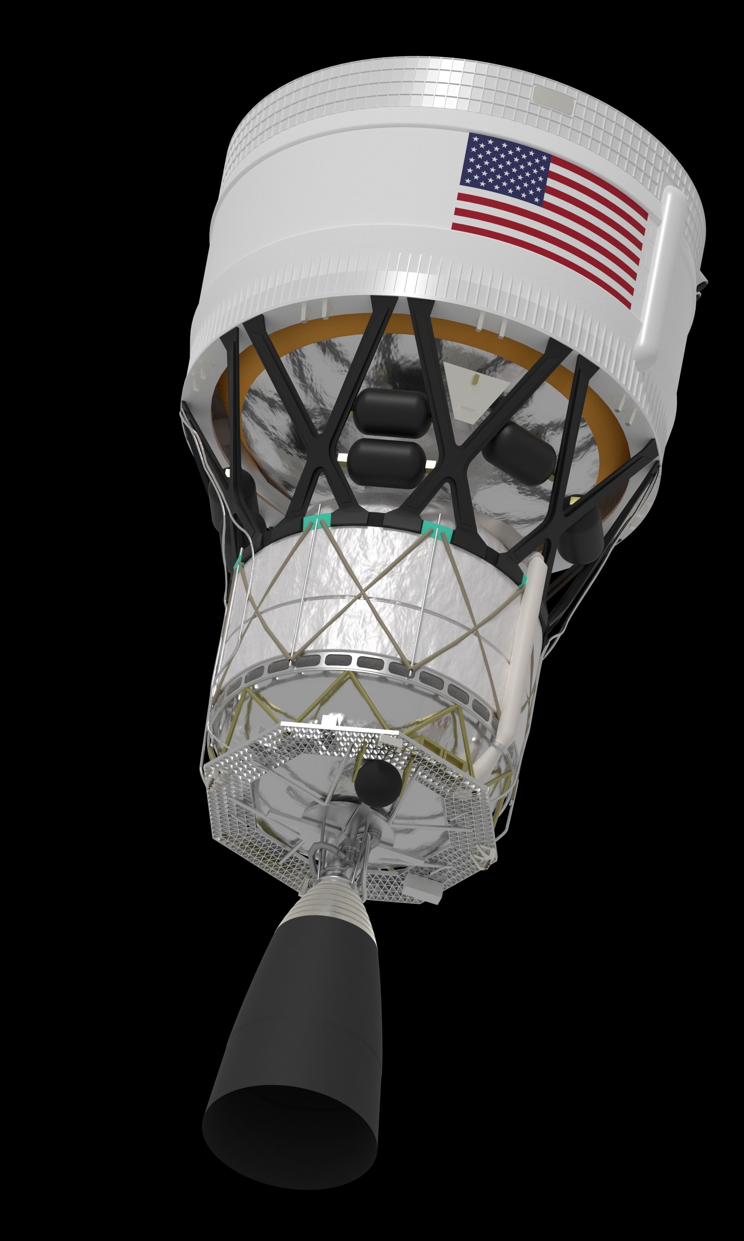 Space Launch System 3D model_10