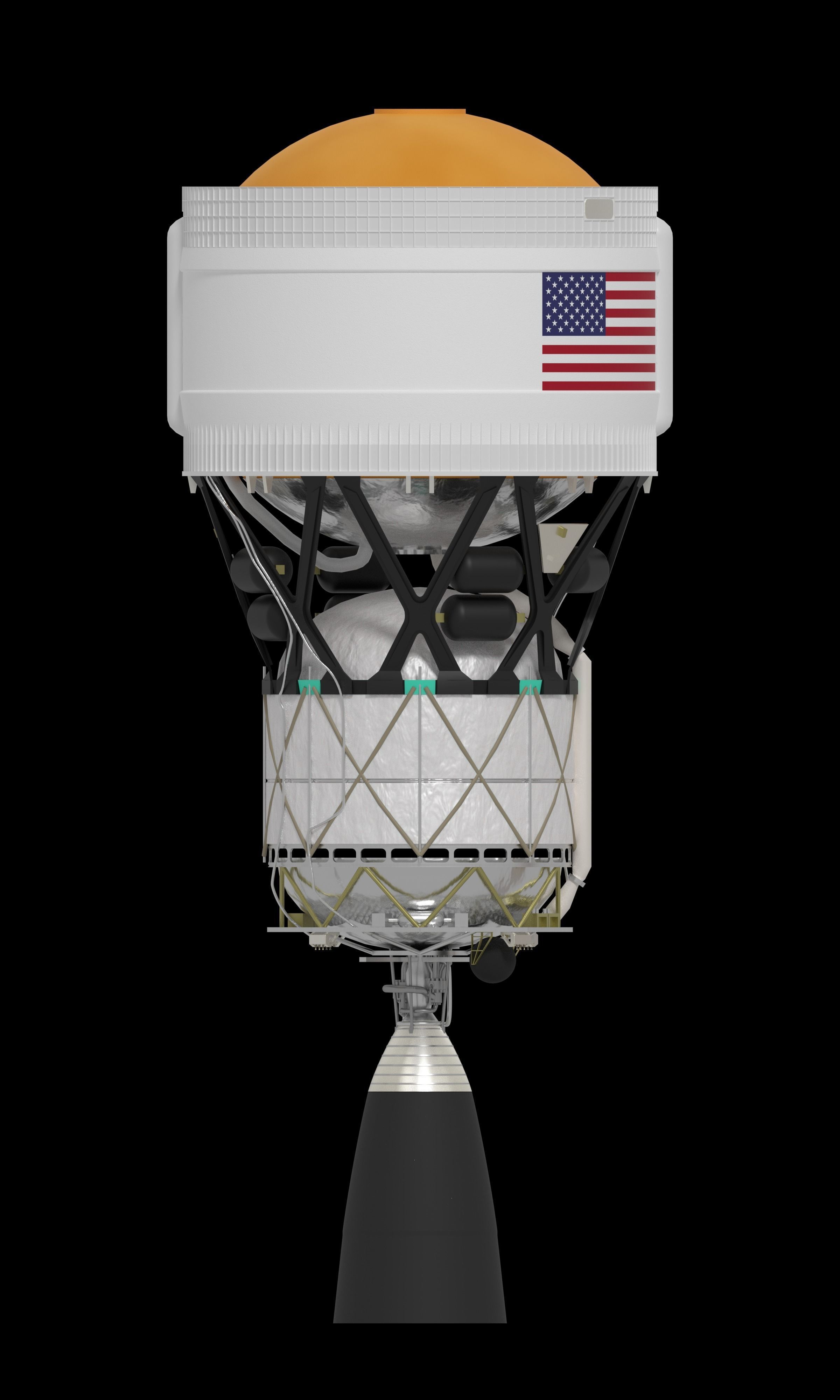 Space Launch System 3D model_8