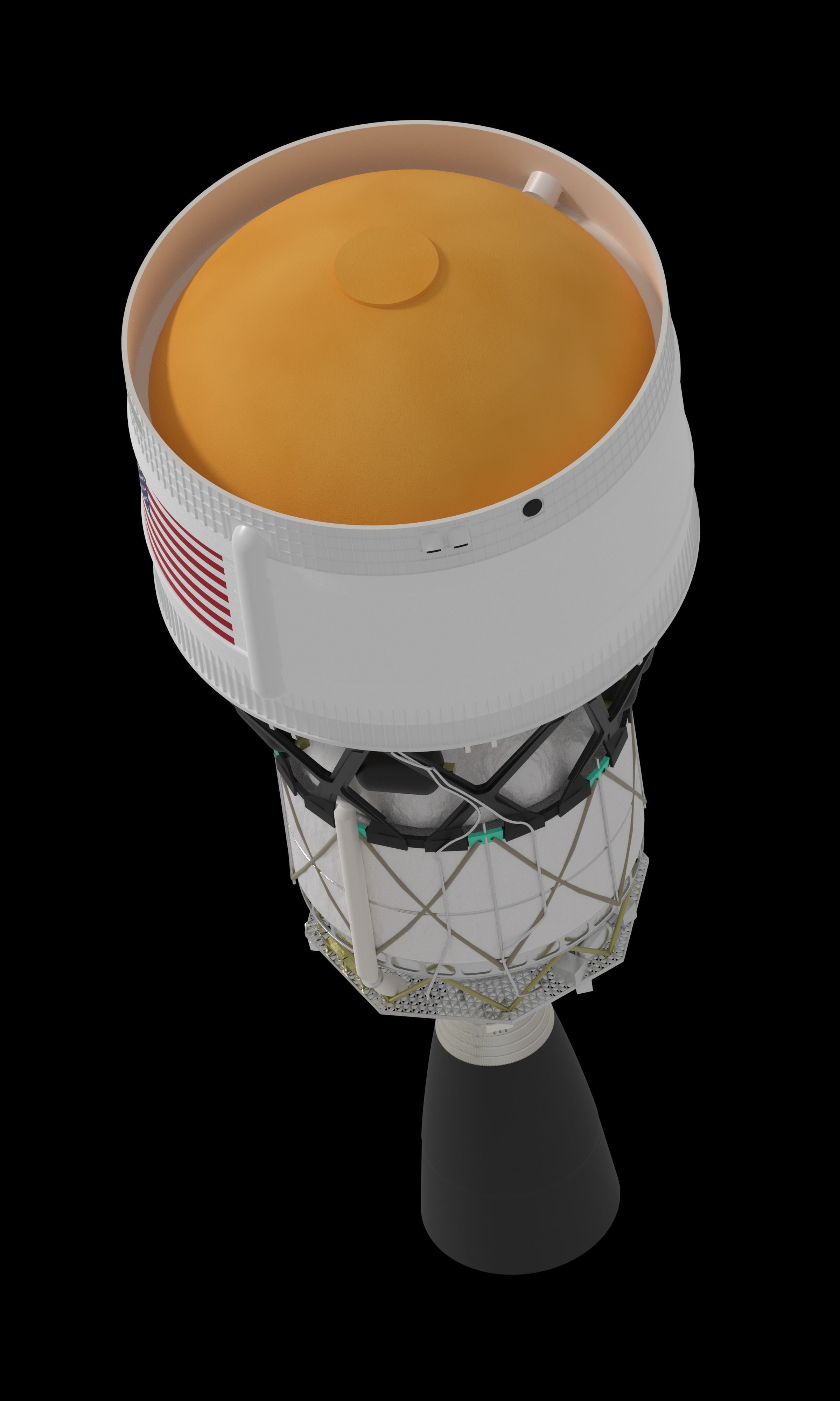 Space Launch System 3D model_9