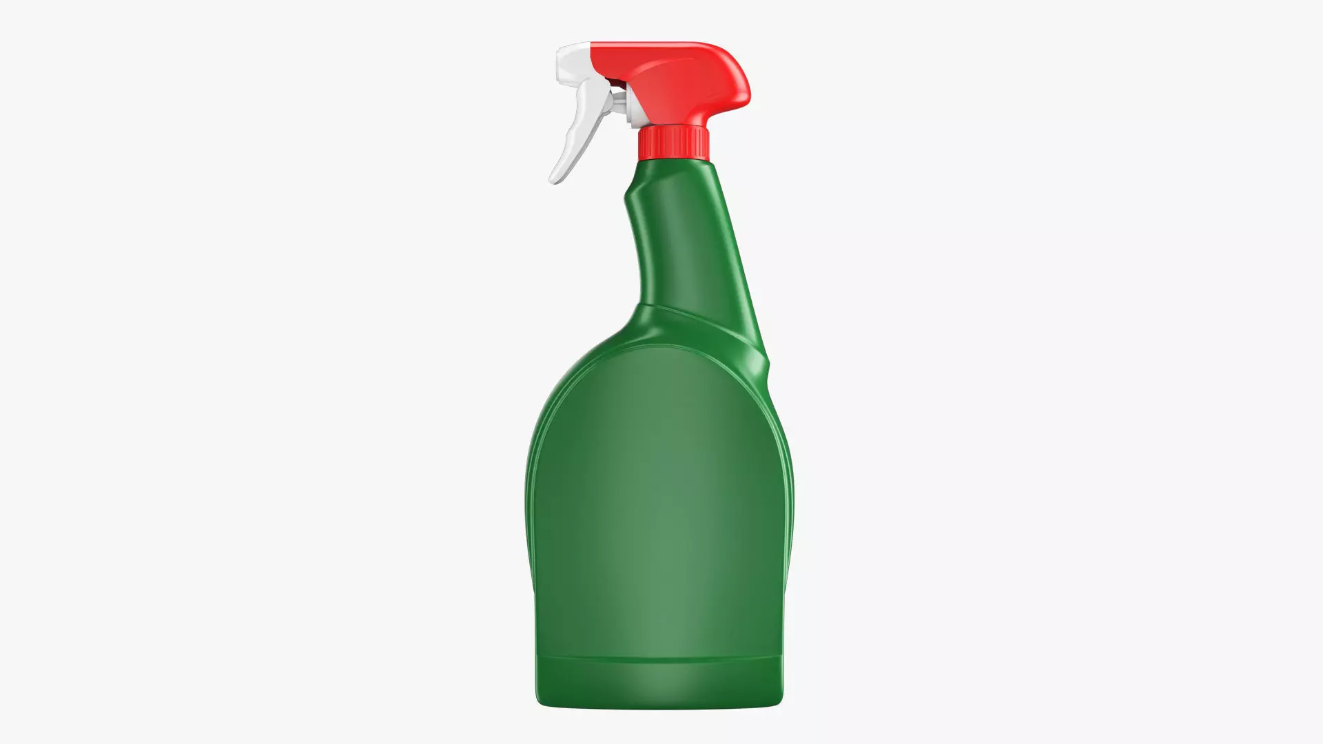 Spray Detergent Bottle PBR Low-poly 3D model_0