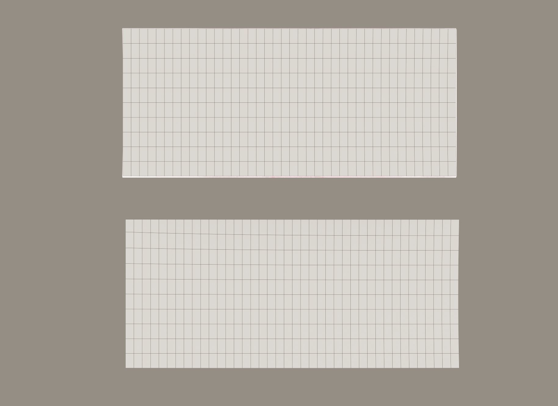 10 euro banknote packs 3D model_9