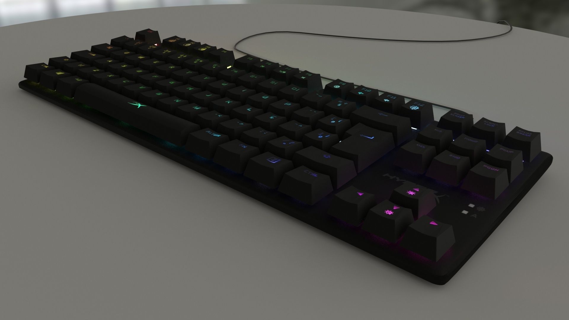 hyper x keyboard 3D model_10