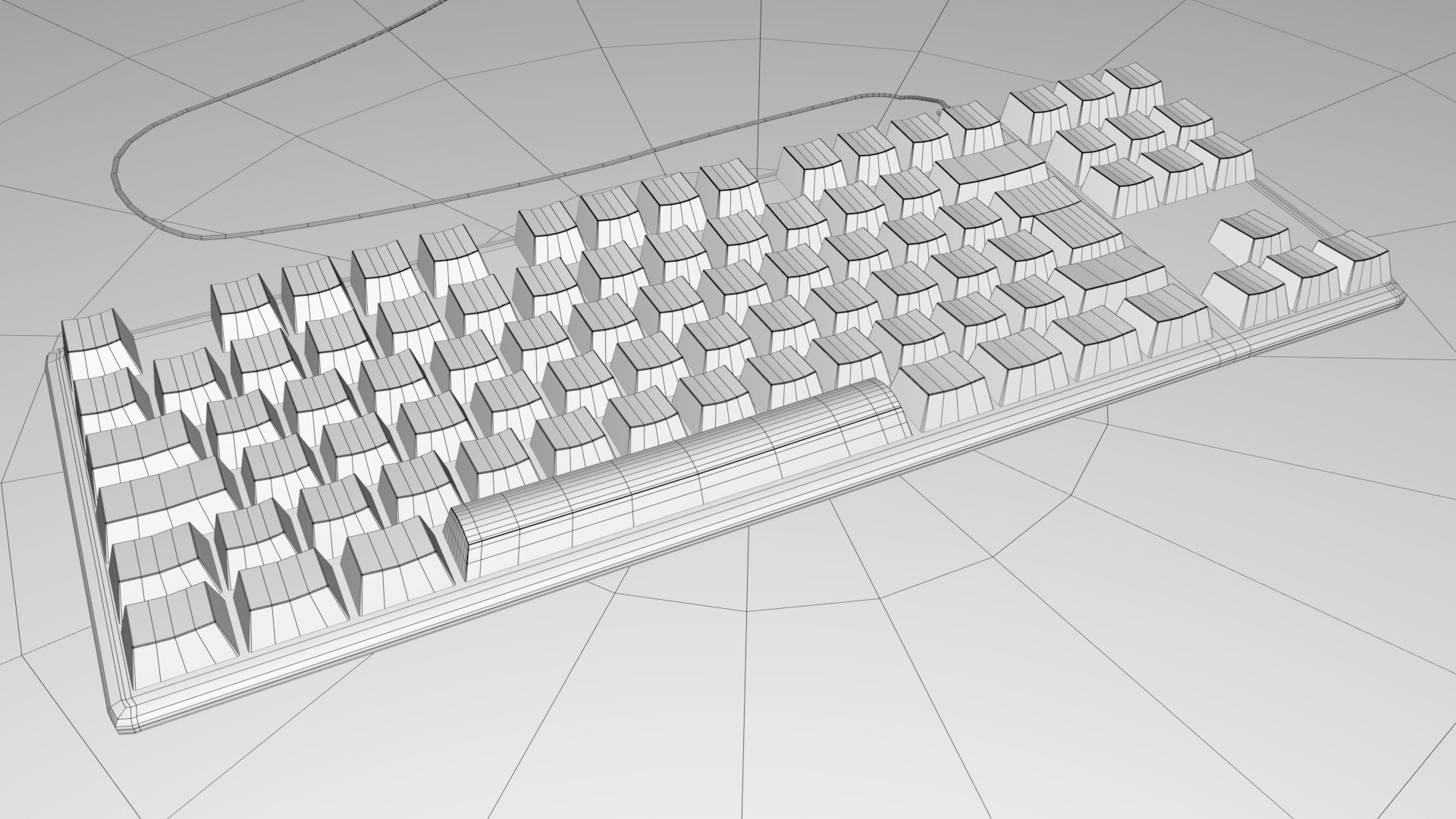 hyper x keyboard 3D model_15