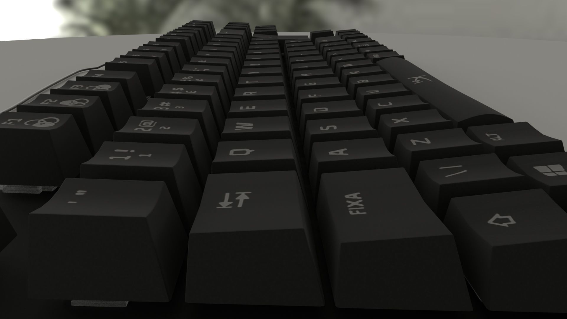 hyper x keyboard 3D model_9