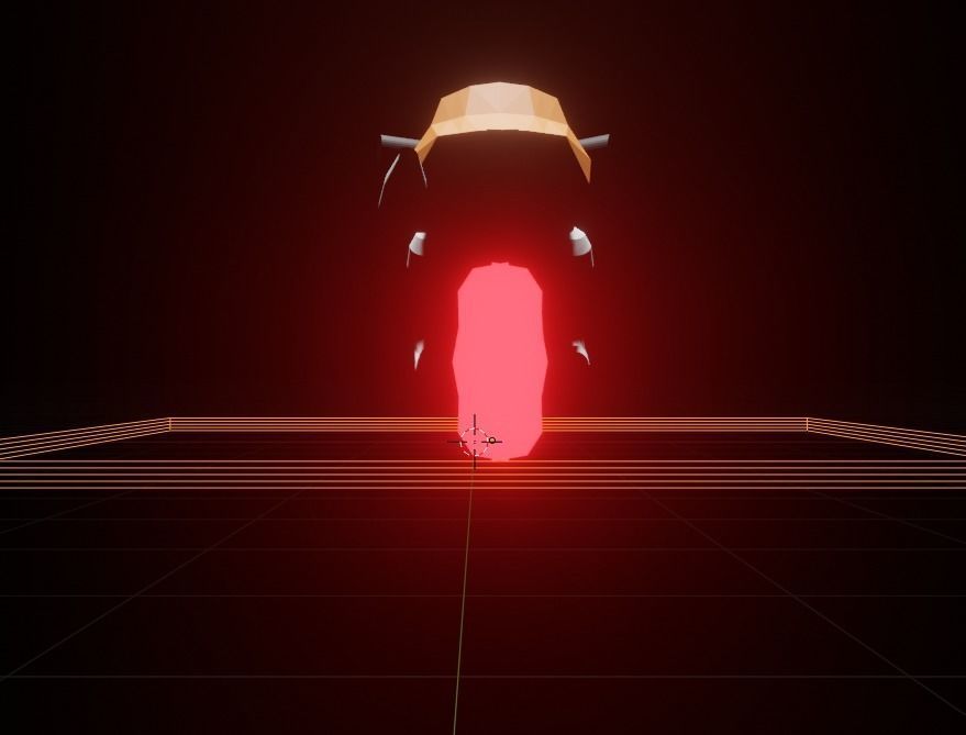 a low poly bike model motorcycle Low-poly 3D model_2