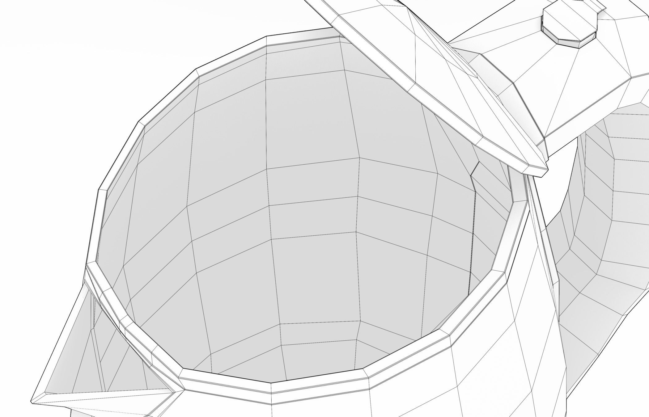 Russell Hobbs Kettle - PBR Low-poly 3D model_10