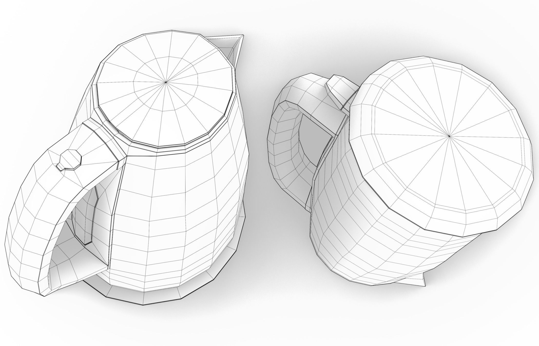 Russell Hobbs Kettle - PBR Low-poly 3D model_9