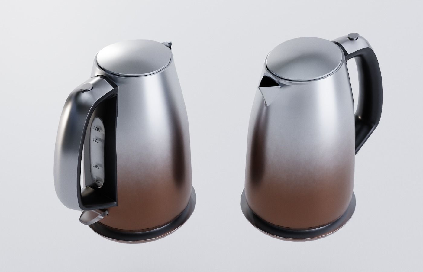 Russell Hobbs Kettle - PBR Low-poly 3D model_4