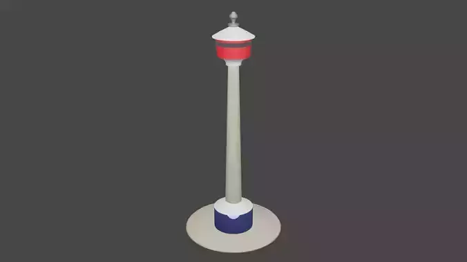 Calgary tower 3D print model