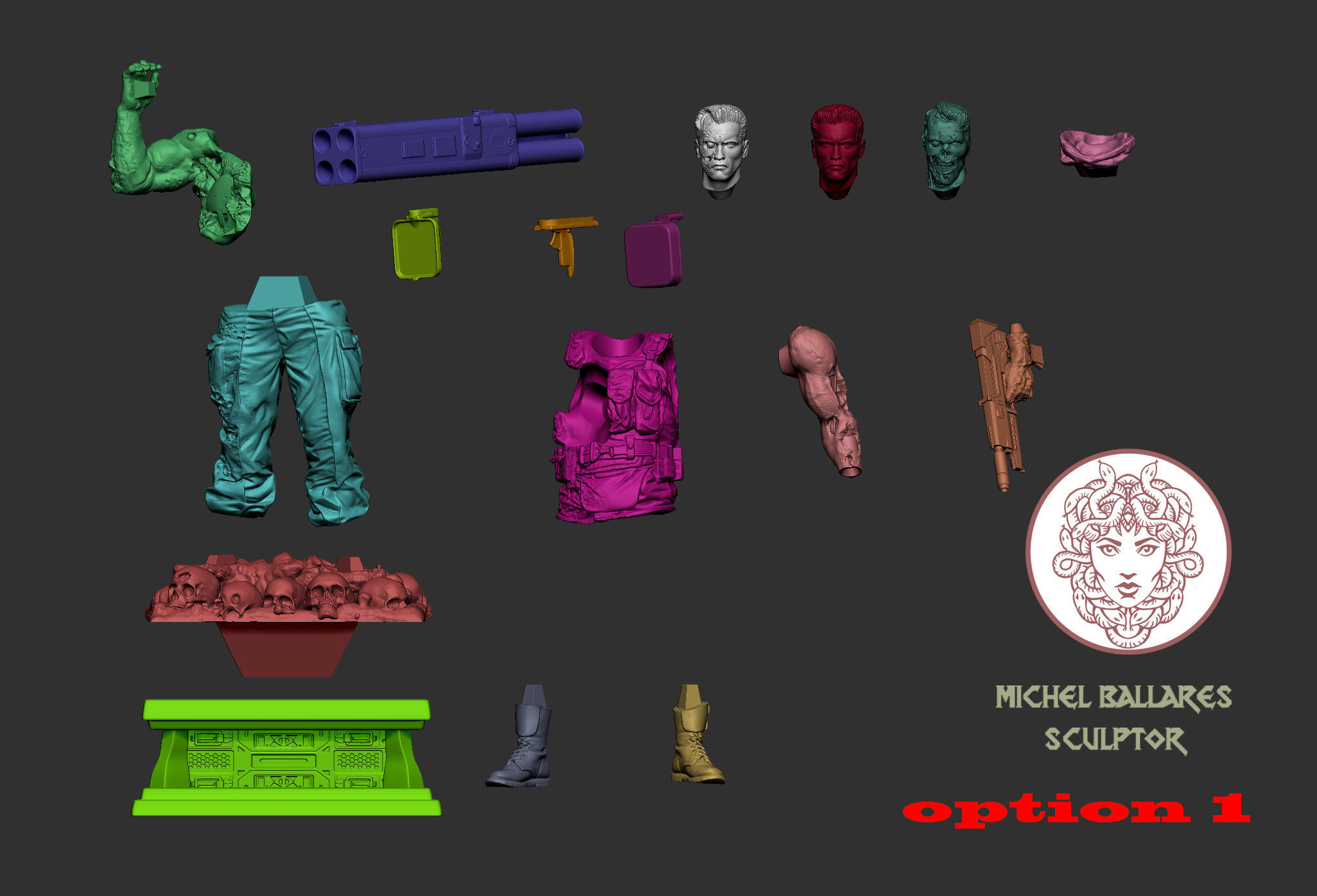 Terminator by Creative Geek MB 3D print model_3