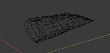 Chips bag opened Low-poly 3D model_4