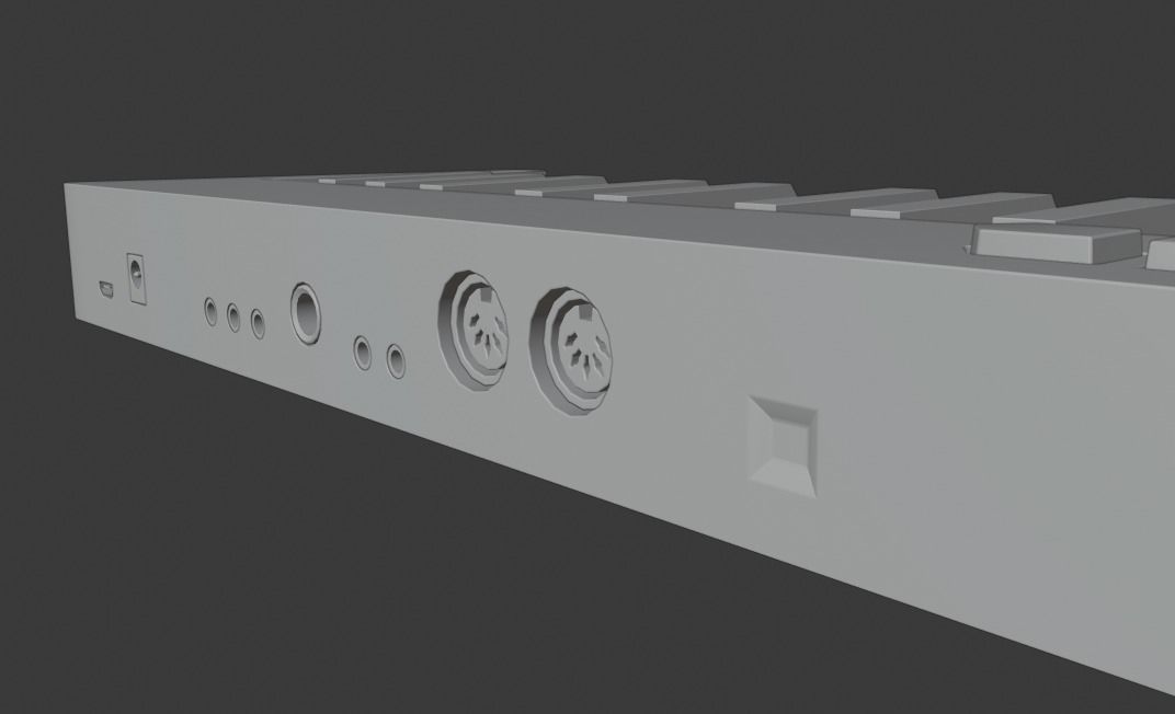 Arturia KeyStep Midi Keyboard 3D model_4