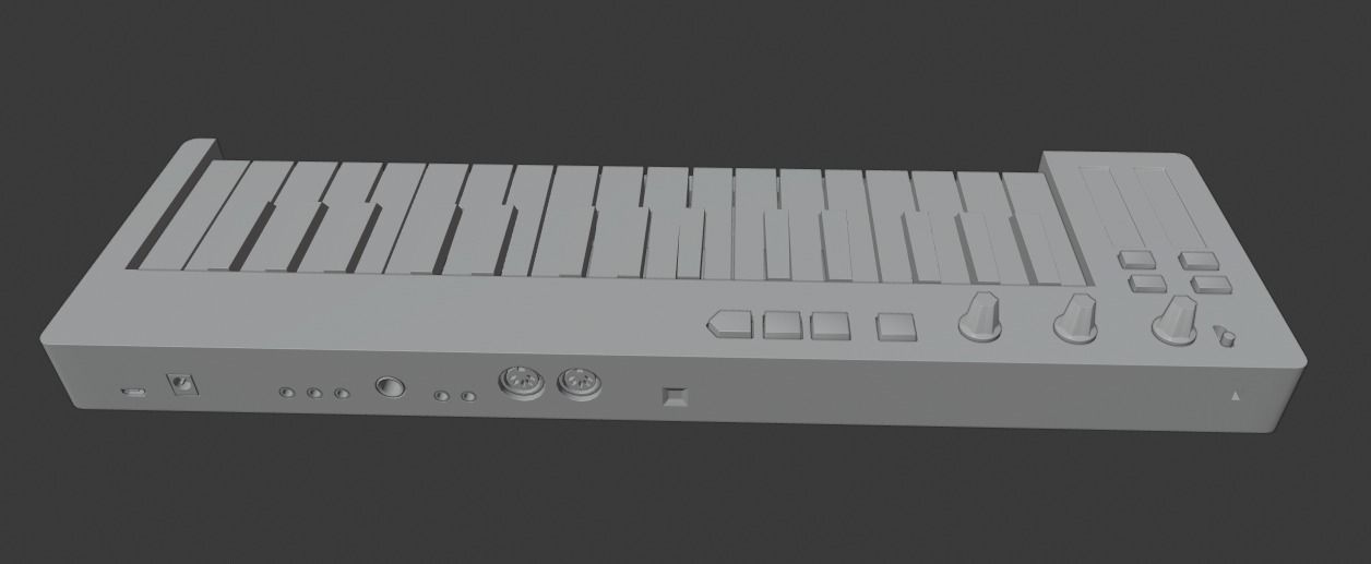Arturia KeyStep Midi Keyboard 3D model_3