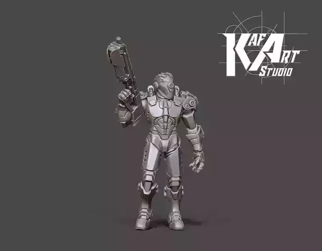 Space ranger - 35mm scale