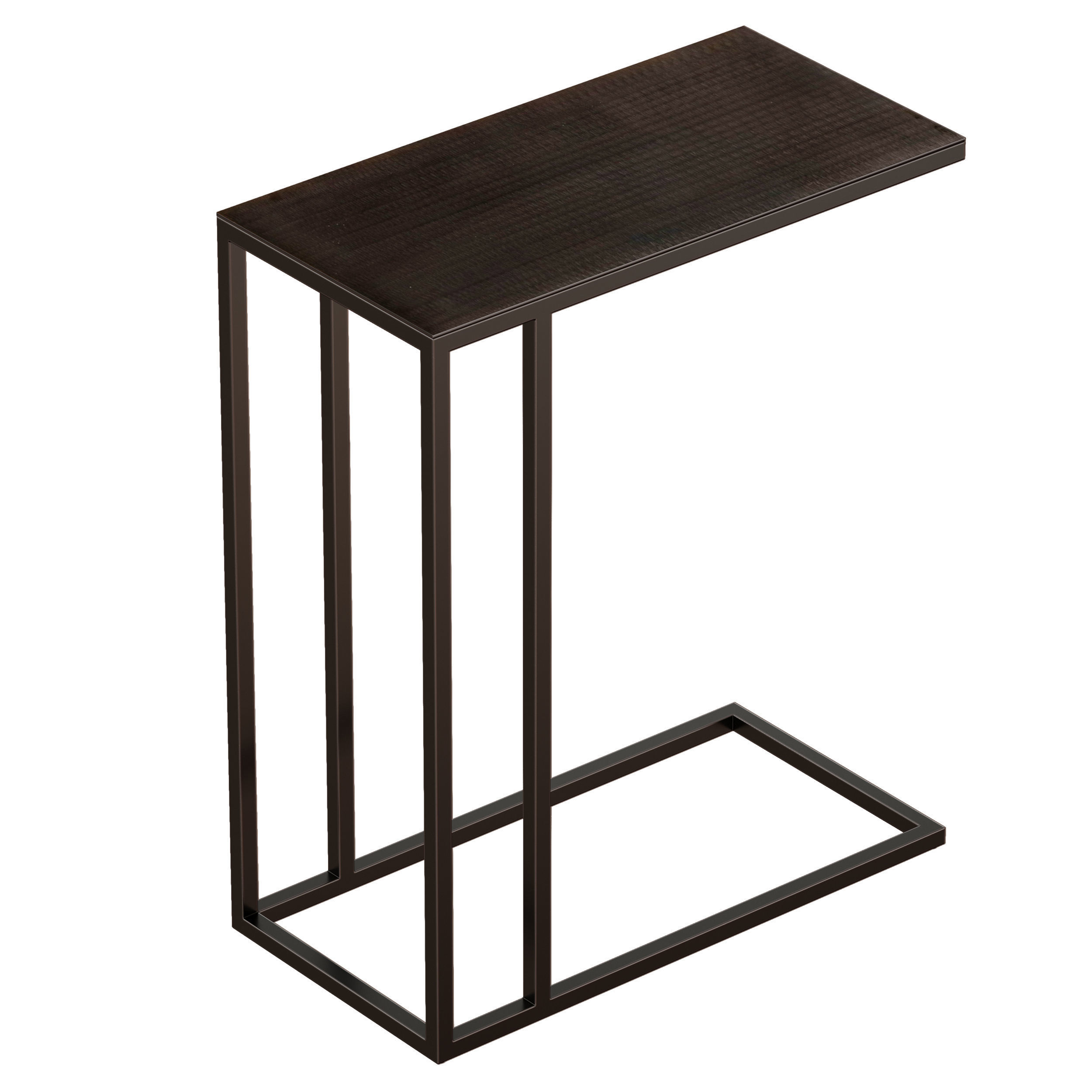 Echelon C Table Crate and Barrel 3D model_4