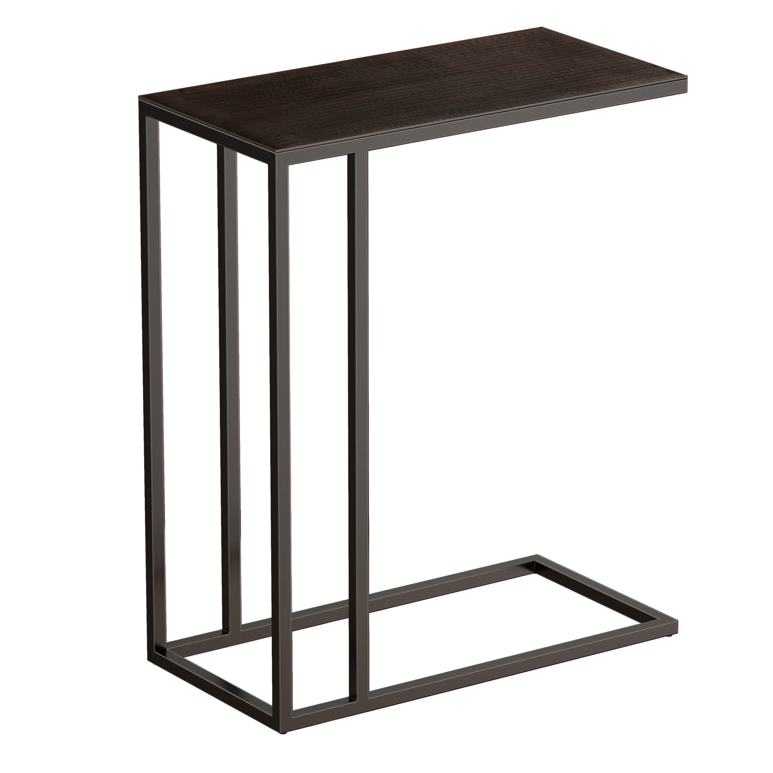 Echelon C Table Crate and Barrel 3D model_2