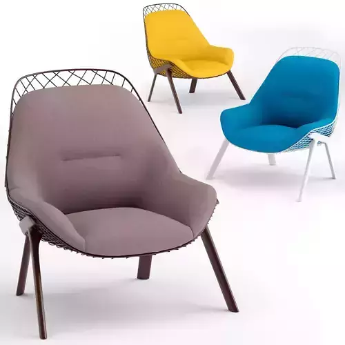 Alias Gran Kobi armchair 3D model
