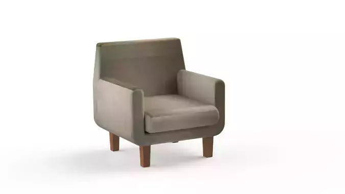 Chair person armchair 3D model